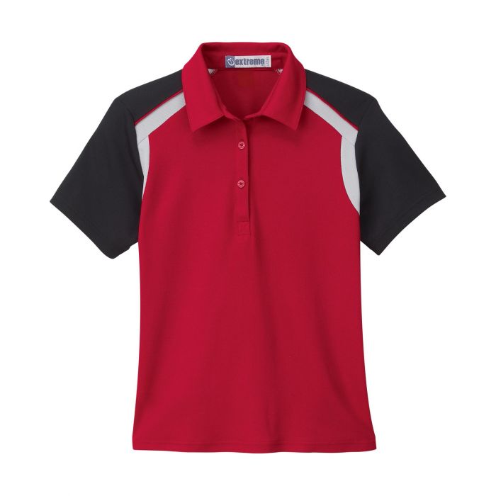Men's & Women's Performance Edry™ Colour-block Polo - WOMEN