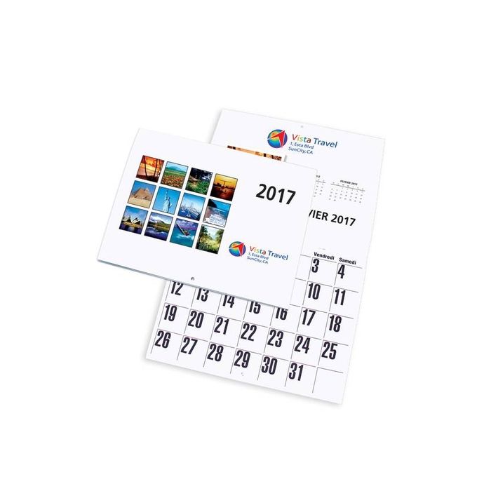 Wall Calendar - 11" X 8-1/2" (closed) SKU: CAM1116S1