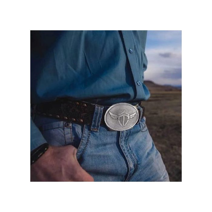 Pewter Belt Buckle (3 x 4 in) BSP-05L