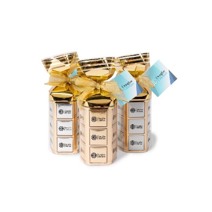 Thirty Six Piece Chocolate Foiled Square Gift Bag Item #C1700
