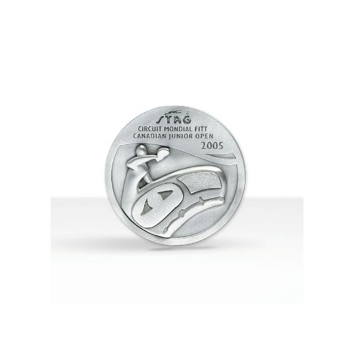 Custom Solid Pewter Coin (Up to 1.5 in) CCG-S15