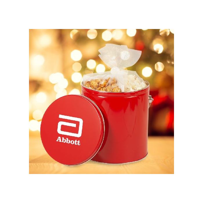 One Gallon Popcorn Tin - Trio Popcorn Item #POP-10TR