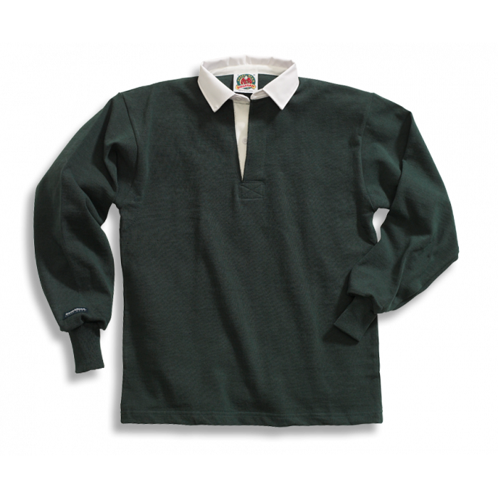 Solid Cotton Rugby Shirts