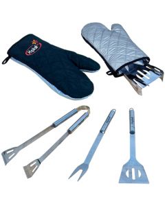 BQ4023 | Bbq Tool Set In Mitt