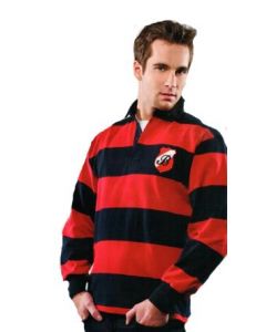 Casual Weight 4 Inch Stripe Rugby Shirt