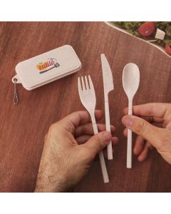 KP9808-Lawrence Wheat Fibre Utensil Set