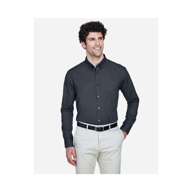88193 Core 365 Operate Long-Sleeve Twill Dress Shirt W/Embroidery