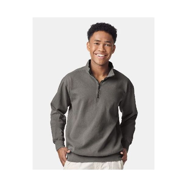 Comfort Colors - Garment-Dyed Quarter Zip Sweatshirt - 1580