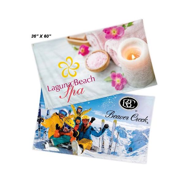 FB3660-Flags with Full Color Sublimation - 36" x 60"
