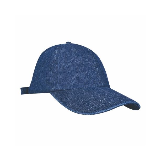 8080 Dad Hat Unconstructed Washed Denim Custom Embroidered Baseball Hat