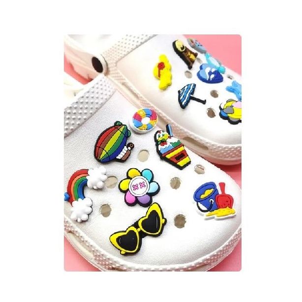 3D Custom-Molded Clog Shoe Charms