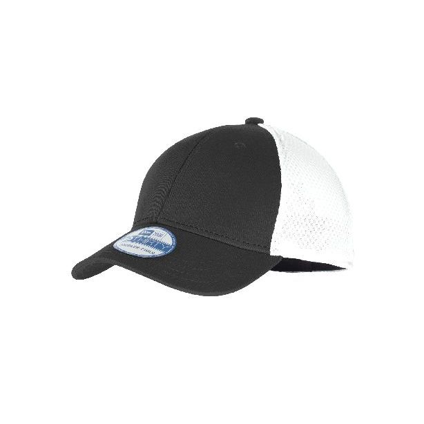 NE302 New Era® Stretch Mesh Youth Baseball Hat Custom Embroidered