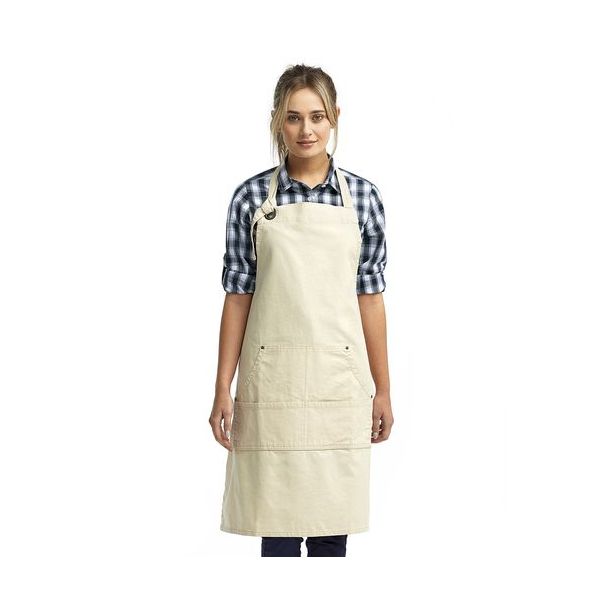 RP137 Artisan Collection by Reprime Unisex "Calibre" Heavy Cotton Canvas Pocket Apron