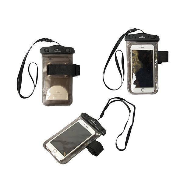 Smartphone Pouch with Arm Band Waterproof PVC 4.12" W x 8.12" H