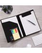 TBC808-Sandel Portfolio w/Sticky Notes & Note Pad Custom Printed