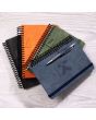 TBC806-Savile Spiral Journal w/Pen Loop Custom Printed