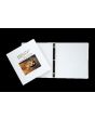 Recycled White Cardboard Binders BIW-200-RC