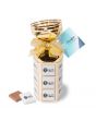 Thirty Six Piece Chocolate Foiled Square Gift Bag Item #C1700