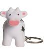 GK110 Custom Printed Cow Keychain Stress Reliever 