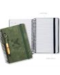 TBC806-Savile Spiral Journal w/Pen Loop Custom Printed