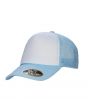 H08210 - Retro - 5-Panel Foam Snap Back Trucker Cap