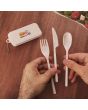 KP9808-Lawrence Wheat Fibre Utensil Set
