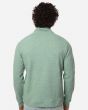 Men's Spirit Textured Quarter-Zip Pullover - NE725