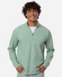 Men's Spirit Textured Quarter-Zip Pullover - NE725
