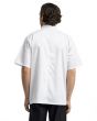 RP664 Artisan Collection by Reprime Unisex Studded Front Short-Sleeve Chef's Jacket