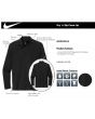 NIKE DRY 1/2 ZIP COVER UP. NKBV6044