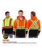 L00682 - Freedom - Hi-Vis Full Zip Hooded Sweatshirt