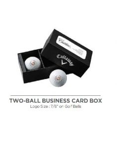 1000-C2BBC Callaway 2-Ball Business Card Box