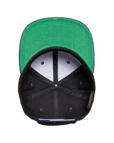 Flat Bill Cap Yupoong Five-Panel Custom Embroidered Baseball Hat (Min 12)