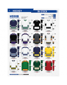 H550B Pro Hockey Jerseys (Min 12)  115 Colors