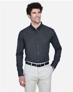 88193 Core 365 Operate Long-Sleeve Twill Dress Shirt W/Embroidery