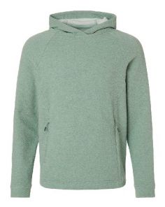 North End Men's Textured Hooded Pullover Custom Embroidered (Min 12)