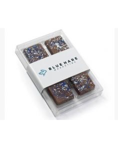 Chocolate Box 6 pieces with Custom Belly Band (Min 50)