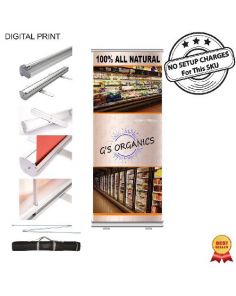 F01-Retractable Pull Up Banner Kit Assorted Sizes