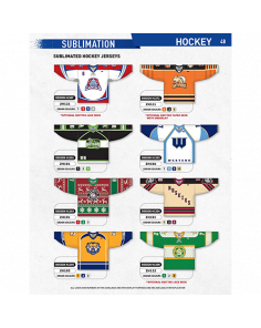 ZH101 Custom Sublimated Hockey Jerseys (Min 12) 