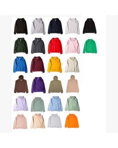 25 Colors HERO Unisex Hoodie Custom Embroidered (Min 12)