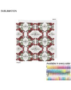 SU535-7 Bandana - Custom Sublimated 22" X 22" 100% Polyester