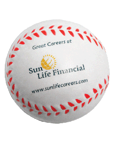 Stress Balls - Baseball Custom Printed Stress Reliever (Min 150)