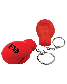 Custom Printed Boxing Glove Keychain Stress Reliever GK233