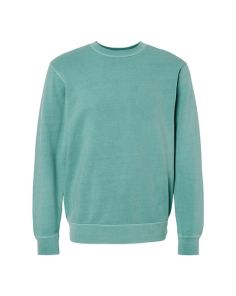 Independent Unisex Pigment-Dyed Crewneck Sweatshirt Custom Embroidered (Min 12)