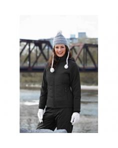 Jacket - North End Ladies' Neo Insulated Hybrid Soft Shell