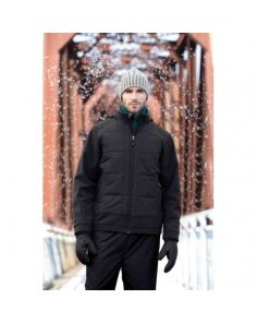 Jacket - North End Men's Neo Insulated Hybrid Soft Shell 