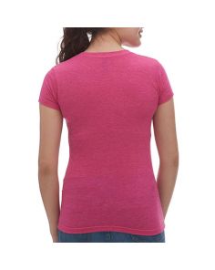 M&O - Women's Deluxe Blend V-Neck T-Shirt (Min 12)