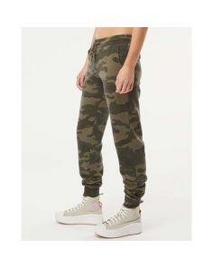 Independent Trading Women's Camo Sweatpants (Min 12)