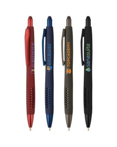 A - Avalon Softy Monochrome Classic Stylus Pen - Color Jet (Min 250)