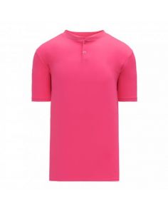 BA1347 Two Button Baseball Jerseys Custom Printed (Min 12)